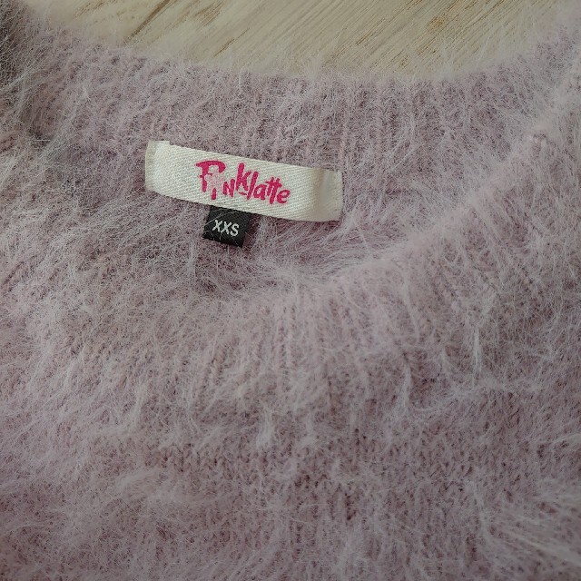 PINK-latte(ピンクラテ)のキッズ　セーター キッズ/ベビー/マタニティのキッズ服女の子用(90cm~)(ニット)の商品写真