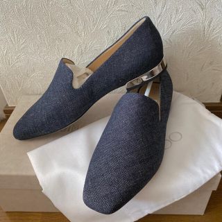 JIMMY CHOO - ジミーチュウ jimmychoo ローファー パンプス デニムの
