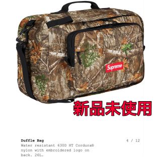 シュプリーム(Supreme)のsupreme dufflebag 新品未使用(ボストンバッグ)