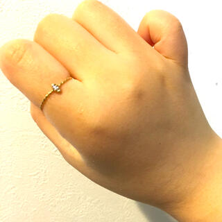 カオル(KAORU)の新品 Kaoru ツイストダイヤリング(リング(指輪))