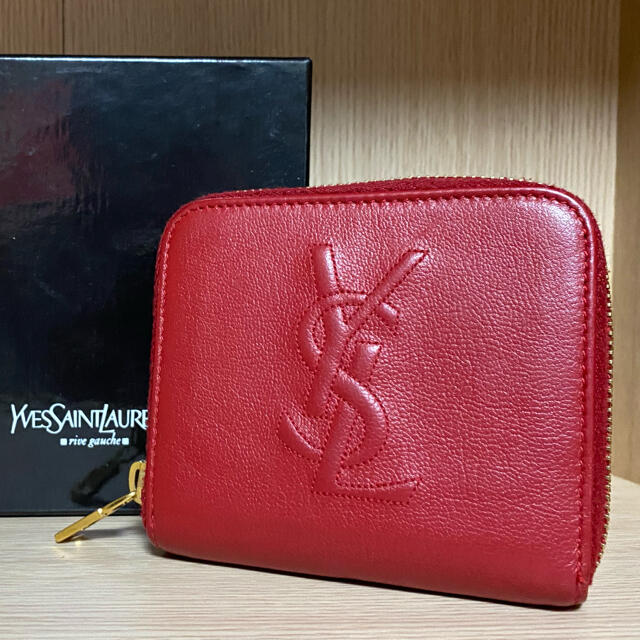 ysl サンローラン　二つ折り財布レディース財布