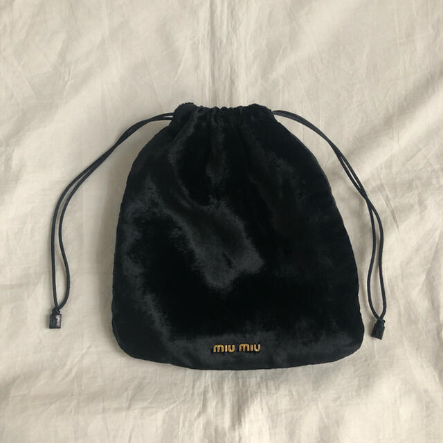 miumiu ベロア 巾着【美品】