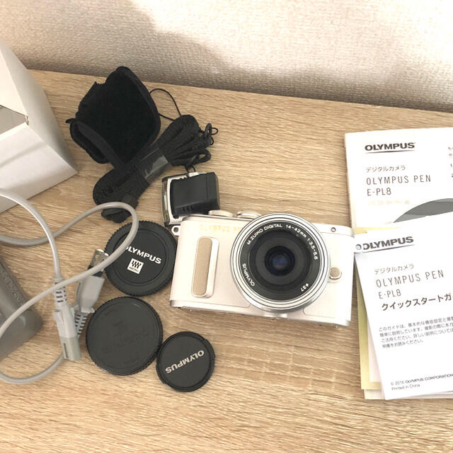 OLYMPUS PEN E-PL8 【美品】 カメラ tripkicks.com