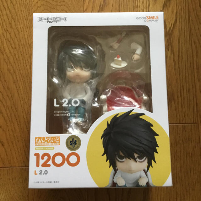 【新品未開封】ねんどろいど 1200 DEATH NOTE L 2.0フィギュア