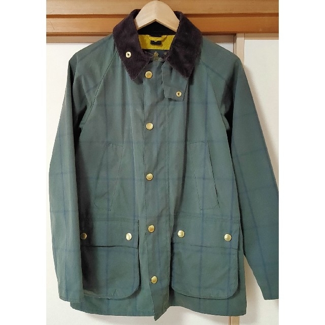 Barbour BEDALE SL  サイズ38 チェック柄