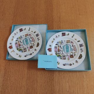 ティファニー(Tiffany & Co.)のティファニープレート2枚セット(食器)