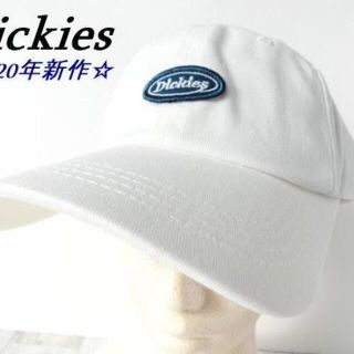 ディッキーズ(Dickies)の☆新品未使用☆ディッキーズ ベースボールキャップ ホワイト Fサイズ(キャップ)