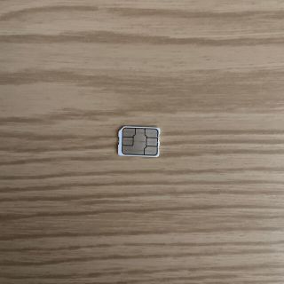 エーユー(au)のnano SIM au(PC周辺機器)