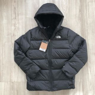 ザノースフェイス(THE NORTH FACE)の【海外限定】ノースフェイス　ジュニア　フリース　ダウン　ジャケット　ブラック　M(ジャケット/上着)