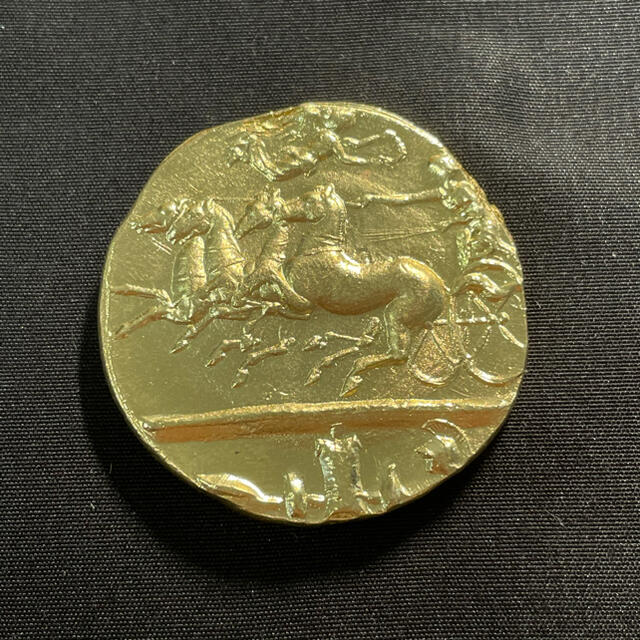 LL13 古銭 古代ギリシャ金貨 外国硬貨 海外コイン 重さ:21.14gの通販