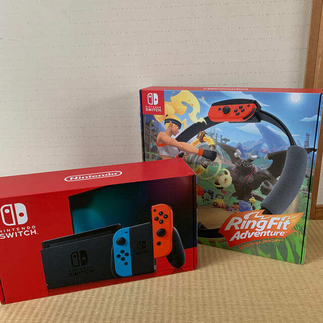 ゲームソフト/ゲーム機本体任天堂Switch スイッチ　リングフィットアドベンチャー