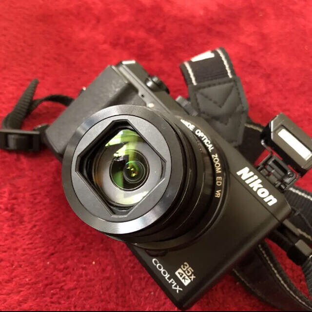 Nikon(ニコン)のNikon デジタルカメラ A900 ブラック スマホ/家電/カメラのカメラ(コンパクトデジタルカメラ)の商品写真