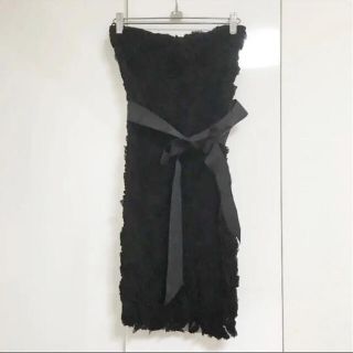 ザラ(ZARA)のザラ❤️新品❤️立体ドレス❤️ワンピース❤️フォーマル❤️キャバドレス❤️(ミニドレス)