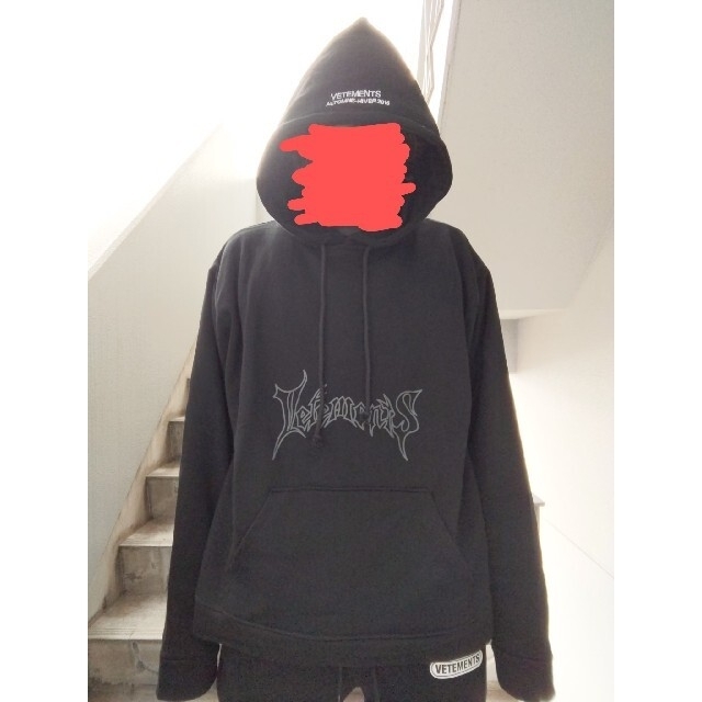 vetements ヴェトモン メタルロゴ パーカー winstudio.com.sg