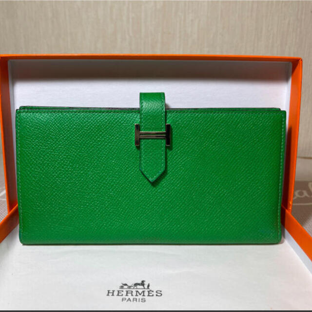 HERMES ベアンスフレ　カクタスグリーン　★美品