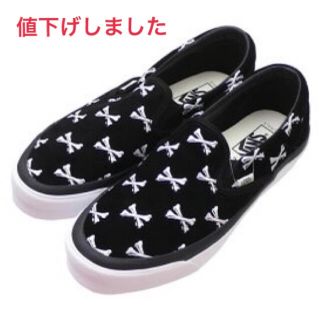 ダブルタップス(W)taps)の新品WTAPS×VANS スニーカー スリッポン 28cm コラボスニーカー(スニーカー)