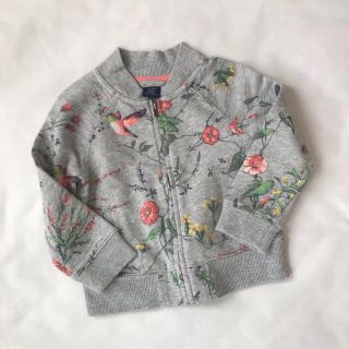 ベビーギャップ(babyGAP)のジップアップスエット　USED☆(ジャケット/上着)