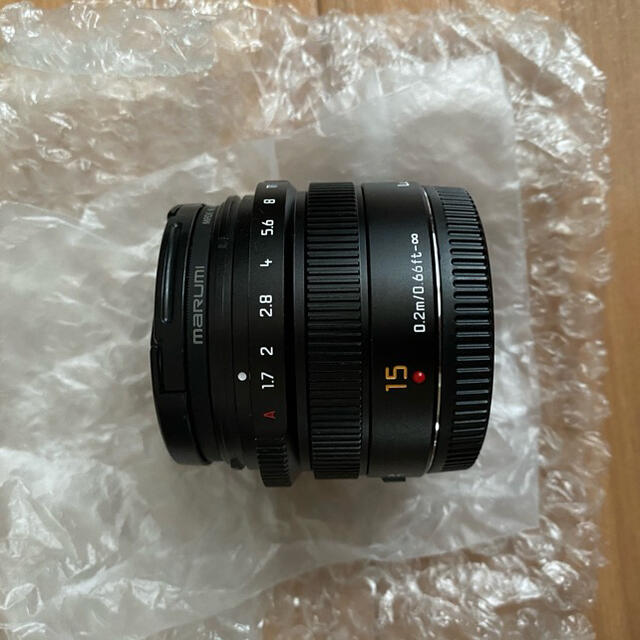 どっちでも Panasonic - Panasonic LEICA SUMMILUX 15mm F1.7 (美品)の