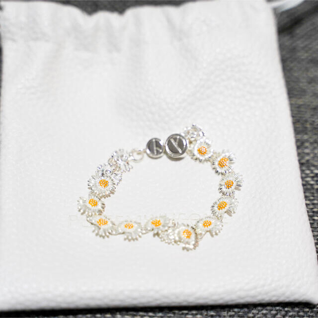 peaceminusone DAISY BRACELET #2 YELLOW