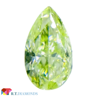 FANCY YELLOW GREEN 0.171ct PS/RT0559/CGL(その他)