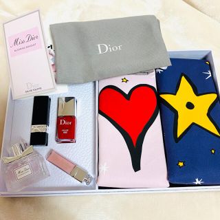 ディオール(Dior)のディオール 巾着 香水 リップ ネイル ミニサイズ セット(香水(女性用))