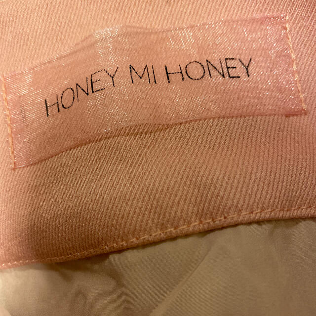 Honey mi Honey(ハニーミーハニー)のデニムミニスカート レディースのスカート(ミニスカート)の商品写真