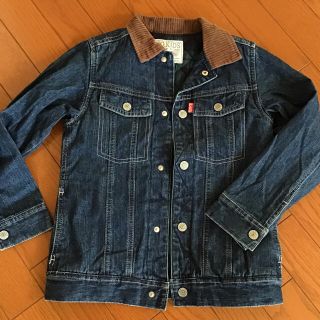 エフオーキッズ(F.O.KIDS)の新品同様140センチ★F.O.KIDS★キルティングが可愛いGジャン(ジャケット/上着)