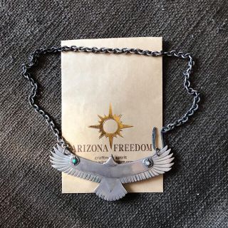 アリゾナフリーダム(ARIZONA FREEDOM)のアリゾナフリーダム　創業当時復刻イーグル　リバーシブルネックレス(ネックレス)