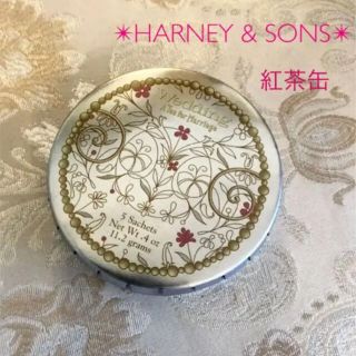 ✴︎HARNEY & SONS✴︎ハニーアンドサンズ  紅茶缶  フラワー.*(容器)