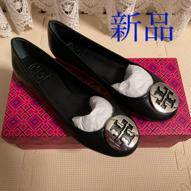 Tory Burch(トリーバーチ)の最終価格【新品】トリバーチ　バレエシューズ(サイズ6) レディースの靴/シューズ(その他)の商品写真