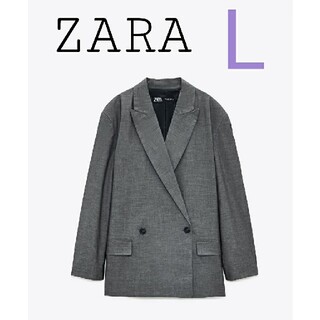 ザラ(ZARA)の【2/26(金)まで大幅お値下げ】ZARA　ザラ　ダブルブレスト使用ブレザー　(テーラードジャケット)