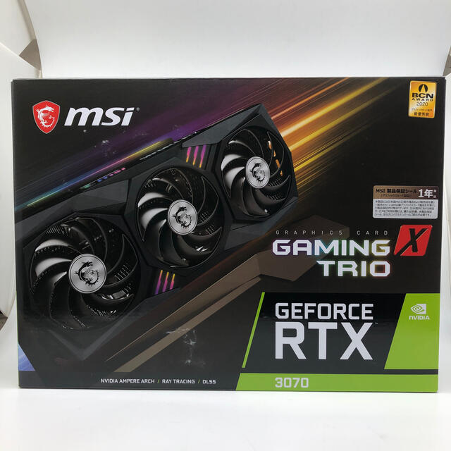 GEFORCE RTX 3070 MSI GDDR6 8GB グラフィック