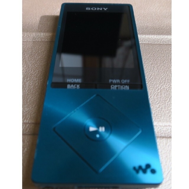 WALKMAN(ウォークマン)の[使用感少]SONY ウォークマン NW-A25 ビリジアングリーン 16GB スマホ/家電/カメラのオーディオ機器(ポータブルプレーヤー)の商品写真