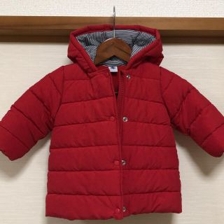 プチバトー(PETIT BATEAU)のみゅぽむ様専用　美品　プチバトー耳付き中綿ダウン(ジャケット/コート)