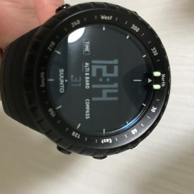 美品 SUUNTO CORE ALL BLACK ＋電池3個