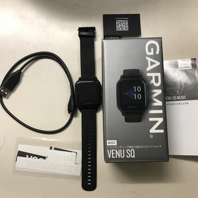 garmin venu sq music繊維強化プラスチックガラス