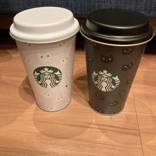 スターバックスコーヒー(Starbucks Coffee)のスタバ　ヴィア　ハロウィン缶のみ　2個セット(容器)