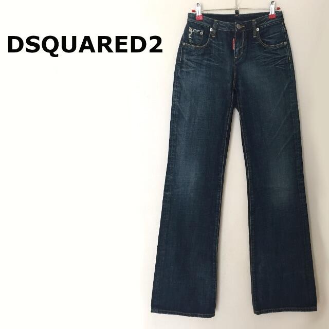 DSQUARED2フレアデニムパンツサイズ38約66cm