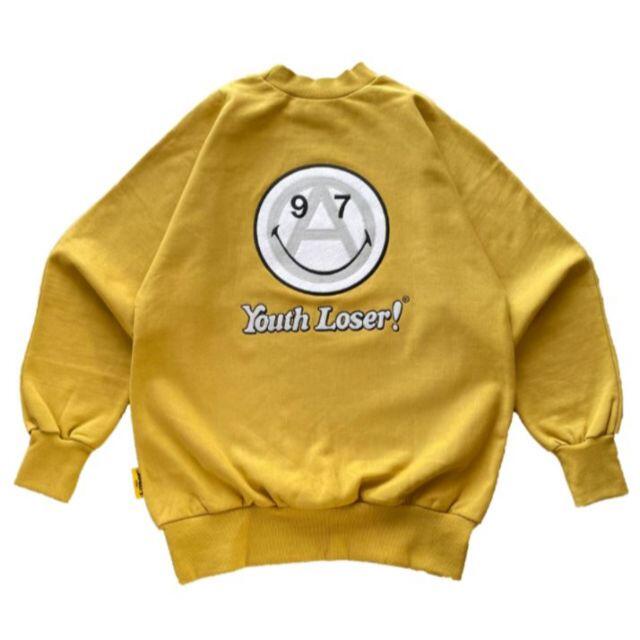 MUSTARDサイズYOUTH LOSER VERDY 97 ANARCHY SMILE SWEAT