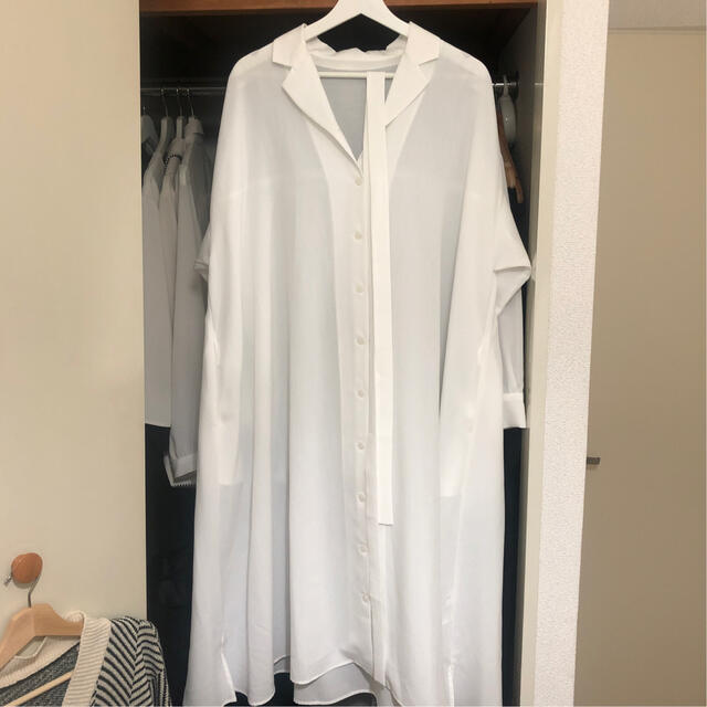 Shel'tter ORIGINAL(シェルターオリジナル)のRelax shirt gown レディースのワンピース(ロングワンピース/マキシワンピース)の商品写真