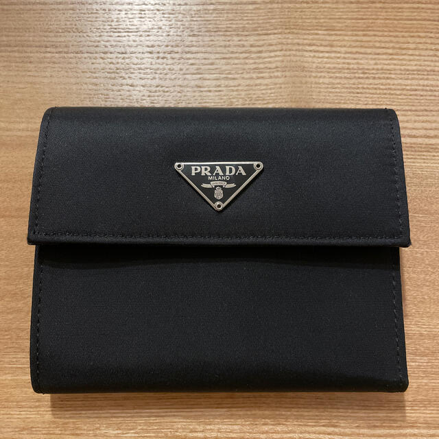 PRADA プラダ 折り財布 三つ折財布 ナイロン＆レザー財布