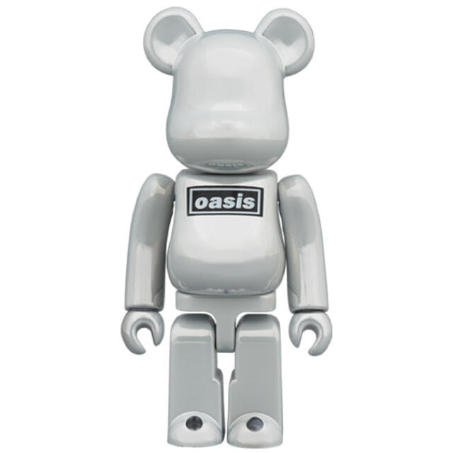 BE@RBRICK OASIS 100% 400% WHITE CHROME BE@RBRICK OASIS 100% 400% WHITE CHROME