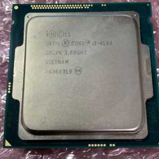 intel CPU i3 4160 3.60Ghz(PCパーツ)