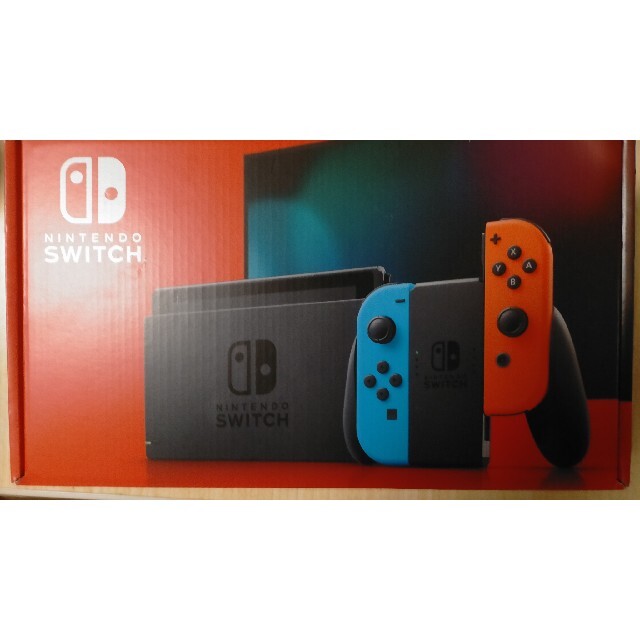 Nintendo Switch 任天堂スイッチ (ネオンブルー/ネオンレッド)1台Joy-Conネオンブルー