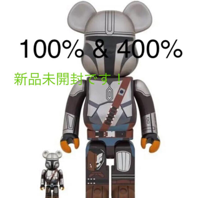 BE@RBRICK MANDALORIAN 100％ & 400％