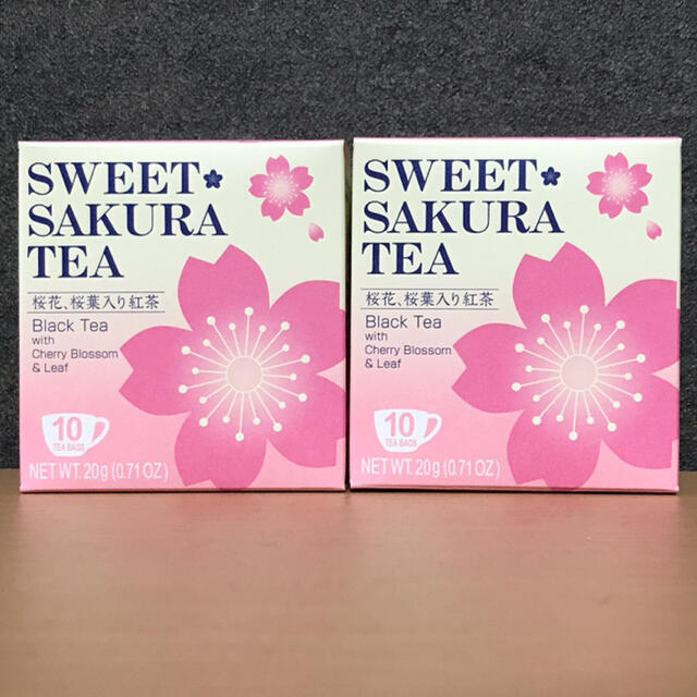 桜紅茶　スイートサクラティー　桜花　桜葉　Black Tea 食品/飲料/酒の飲料(茶)の商品写真