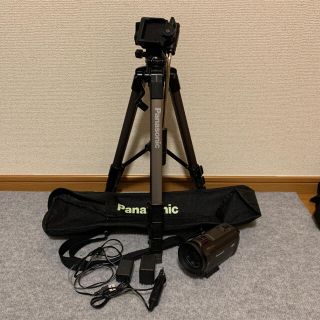 パナソニック(Panasonic)のPanasonic HC-VX980M-T 3脚付き！値引き交渉可！(ビデオカメラ)