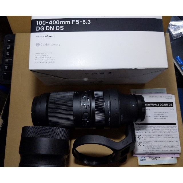 シグマ 100-400mm F5-6.3 DG DN OS 三脚座付 雑誌で紹介された 45570円