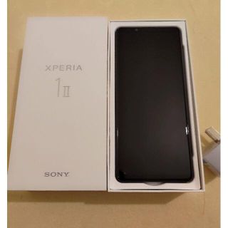 ソニー(SONY)のXperia 1 II XQ-AT52 (8GB/256GB, Black) (スマートフォン本体)