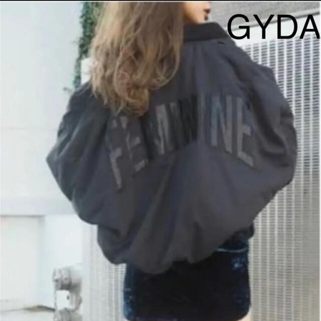 GYDA FEMININE MA-1 BLACK